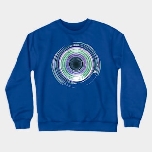 dark spiral Crewneck Sweatshirt